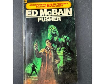 El traficante Ed McBain Misterio del distrito 87 Signet Edición de bolsillo vintage 1973 Q5705