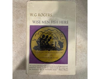 Los Reyes Magos pescan aquí, de W.G. Rogers, 1965, primera edición, Frances Steloff, Gotham Book Mart.