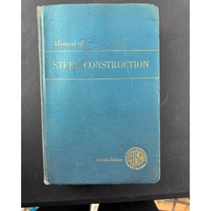 Manual of Steel Construction Seventh Edition AISC Engineering