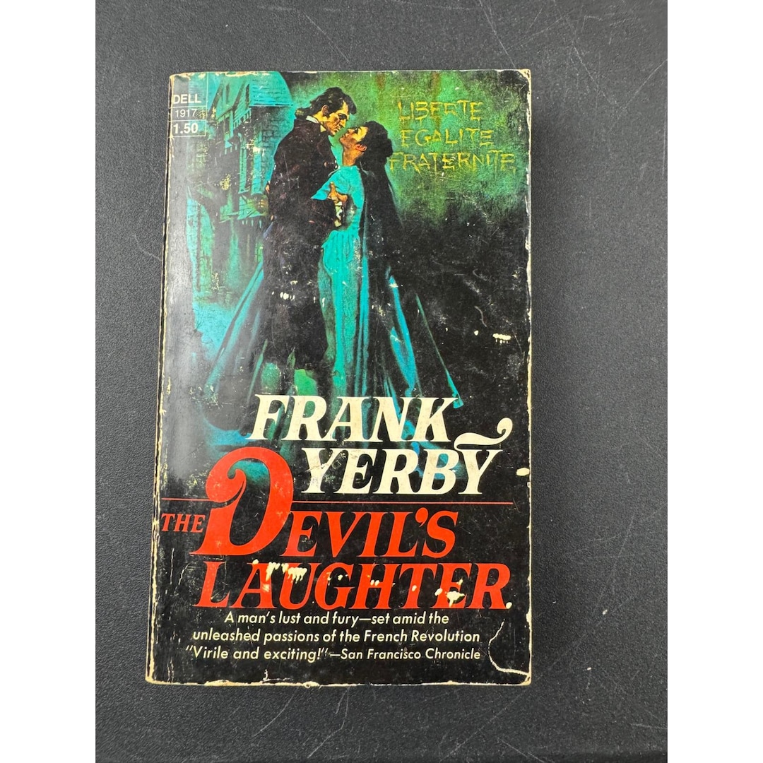 Frank Yerby the Devils Daughter 1973 Dell Paperback Book French ...