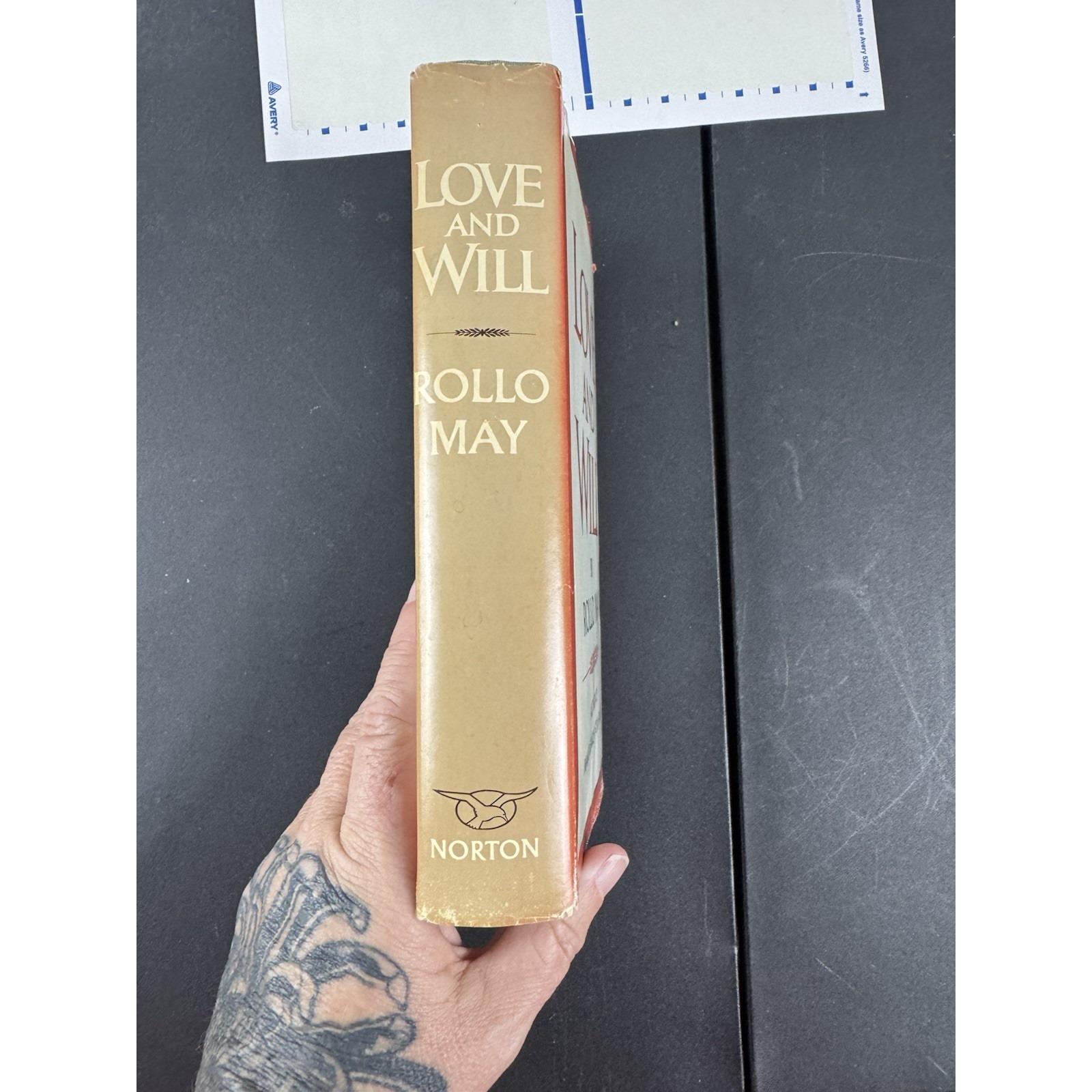 Love and Will by Rollo May 1st Ed., 1969 HC,DJ, Existential