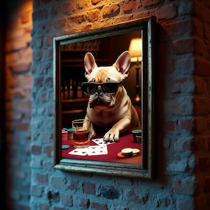 Stampe di carte da poker, sigari e cani, decorazioni per la stanza, stampe artistiche da parete per bar, stampe artistiche da parete alla moda, stampe artistiche da parete estetiche, design digitale in formato PDF, download digitale in formato PDF