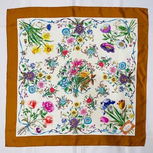 Gucci Flora Scarf - Etsy