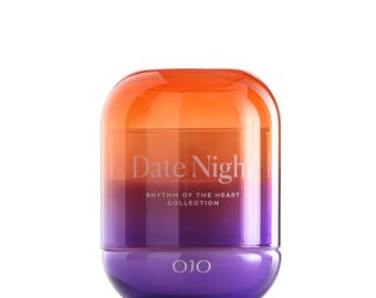 OJO Date Night Scented Candle 7.8 oz Jar Candle +35-Hour Long-Lasting Burn Premium Blend Wax, Decorative Candle and Gift for Special Days