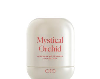 OJO Mystical Orchid Scented Candle 7.8 oz Jar Candle +35 Hour Long-Lasting Burn Premium Blend Wax, Home Fragrance and Gift for Special Days