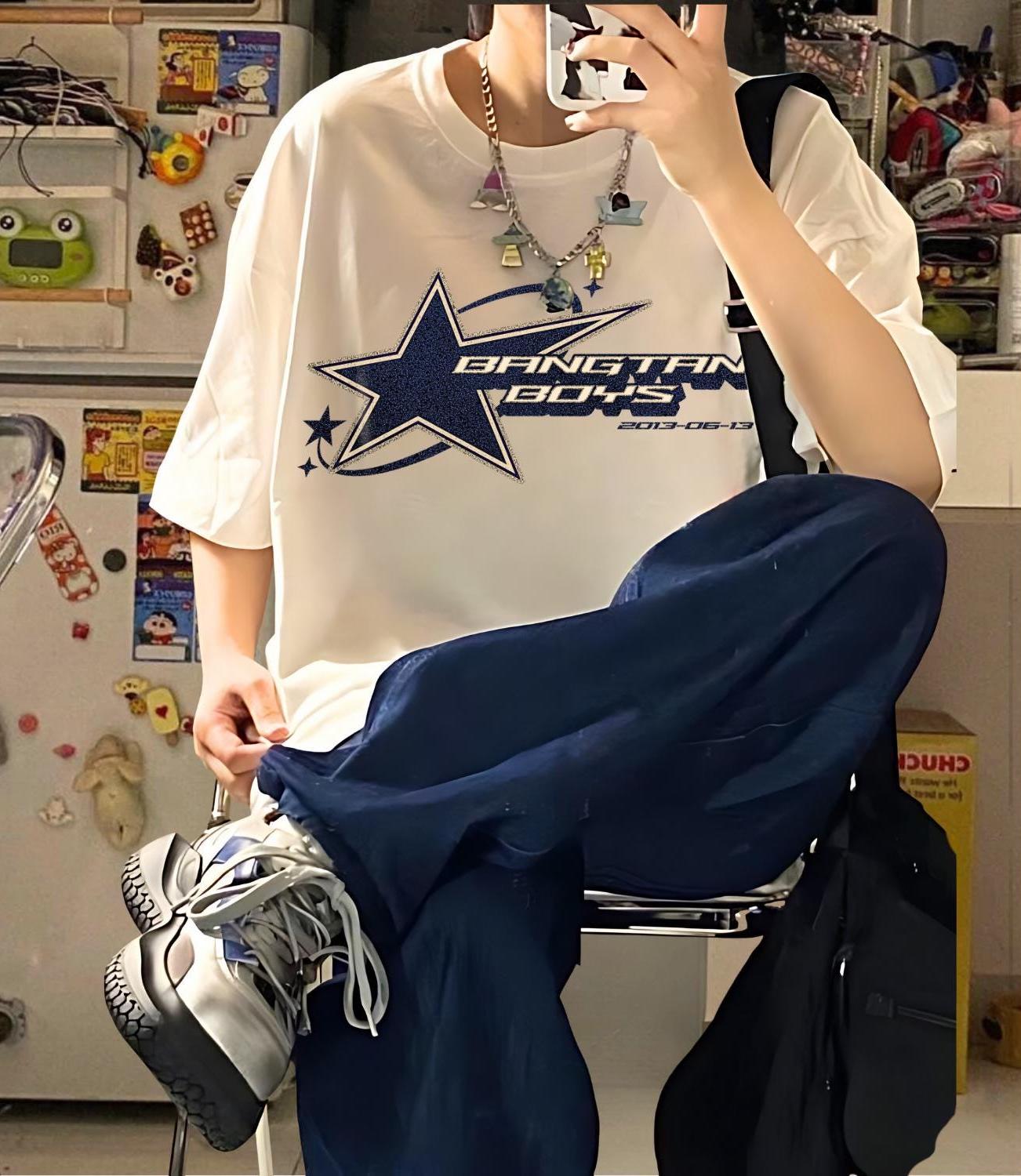 Team BTS Jimin TシャツLサイズ・CHIMMY キャップセット BTSジミン着用