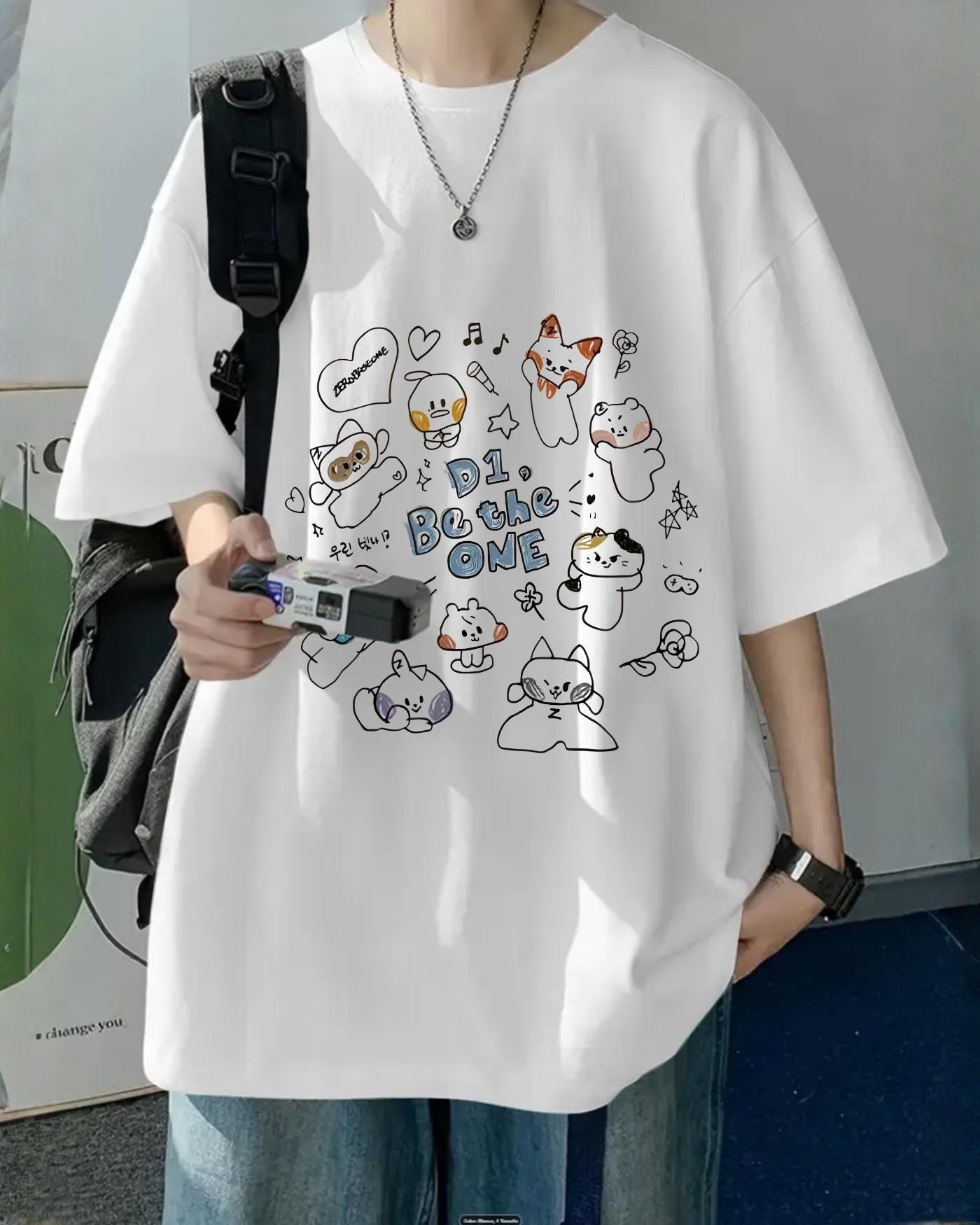 ZEROBASEONE zb1 ハンビン　mc サノク Tシャツ Kpop ZB1 ZEROBASEONE Zeroni Tshirt - Walmart.com