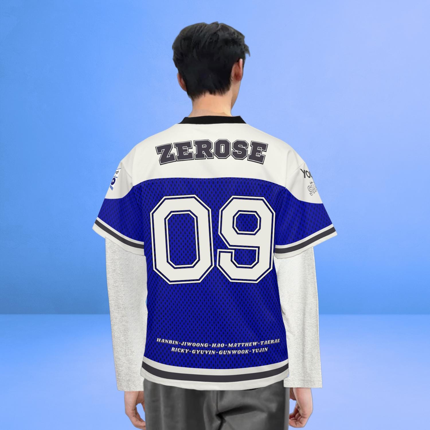 ZB1 Jersey Kpop Shirt, Zerose, Kpop Concert, Zerobaseone, Hanbin