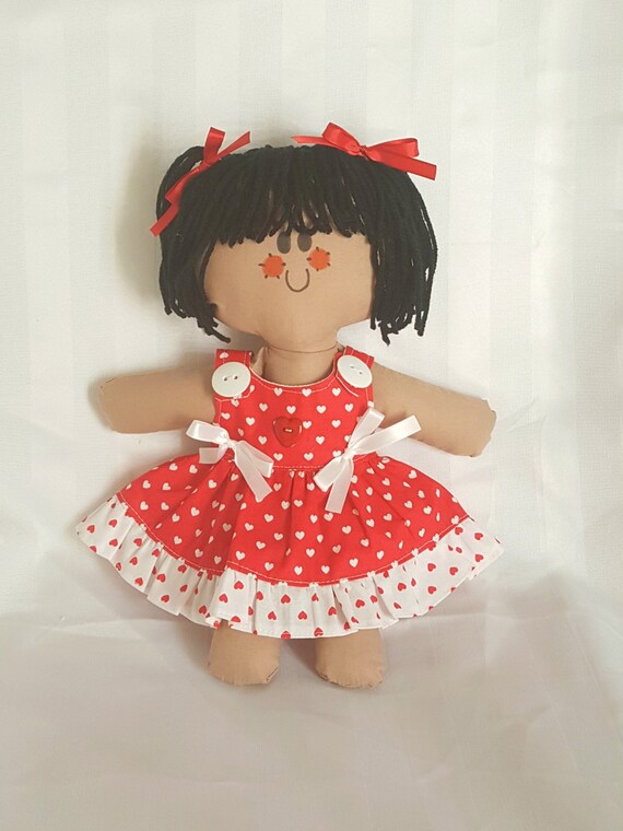 Lilliegiggles Rag Doll Named Jenni Lee Loves Kindergarten Tan Etsy