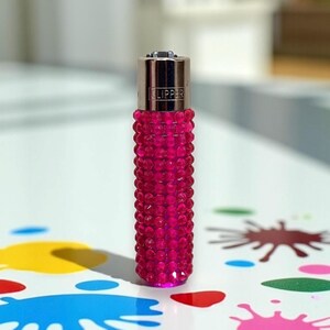 Glow in the Dark Bling Lighter, Bedazzled Lighter, Glam Lighter
