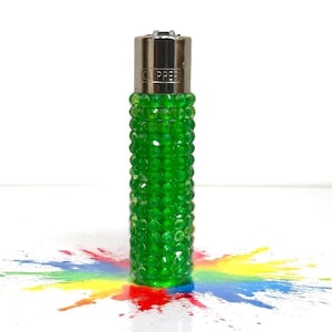 Glow in the Dark Bling Lighter, Bedazzled Lighter, Glam Lighter