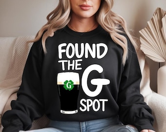Found The G Spot Funny St Patricks Beer SVG PNG