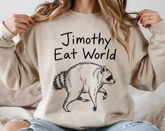 Jimothy Eat World Funny Viral Raccoon Seattle Trash Panda SVG PNG