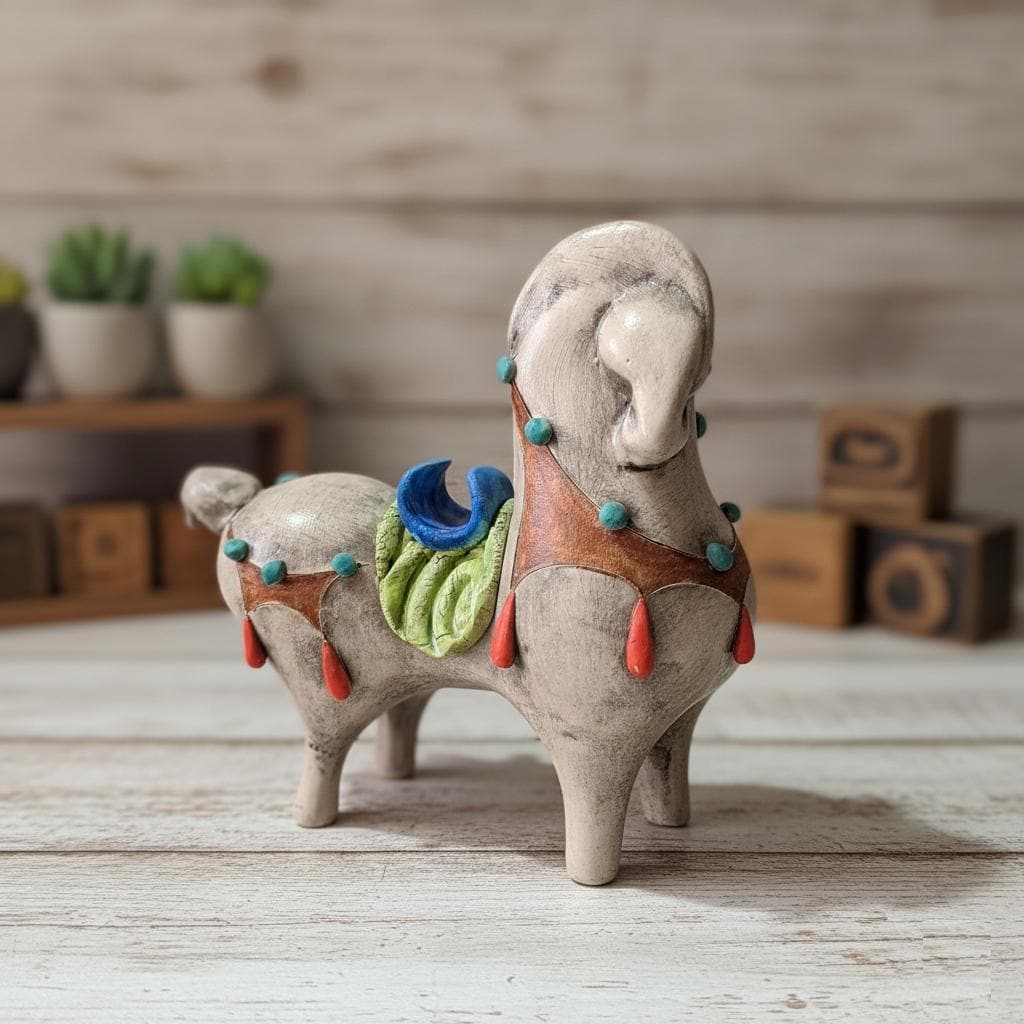馬の陶器の置物 - Etsy 日本