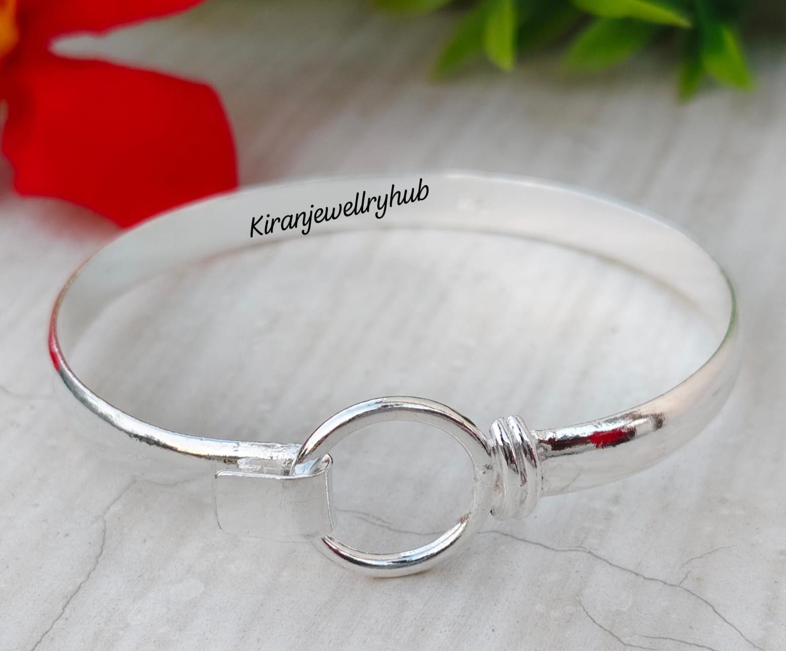 Minimalist Sterling,Handmade Bracelet, Minimalist Jewelry Gift for Her,Silver Bangle Bracelet–925 Sterling Silver,Dainty Handmade Jewelry |
