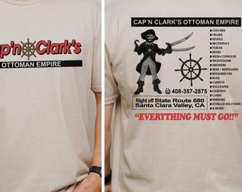 Cap’n Clark’s Ottoman Empire Shirt, Everything Must Go Unisex Shirt, Trendy Shirt,Backrooms Ottoman Empire Shirt, Liminal Space T-shirt
