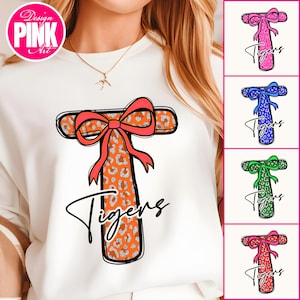 Leopard Print Initial T PNG: Tiger Sublimation Design (Digital Download)