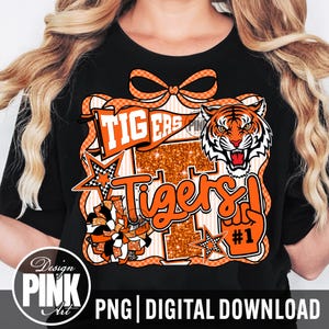 Tiger Cheer - Etsy