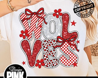 Wolves Glitter Leopard Print: Mascot Bow Design (PNG Digital Download)