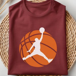 Basketball Lover Shirt: Soft Cotton Athlete Gift Tee