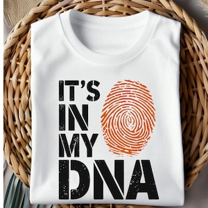 Basketball DNA T-Shirt: Gift for Basketball Players & Fans