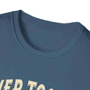 Funny Golf T-Shirt: Never Too Old To Go Clubbing image 2