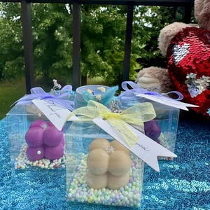 Bubble Soy Candle Favors: Handmade Thank You Gifts