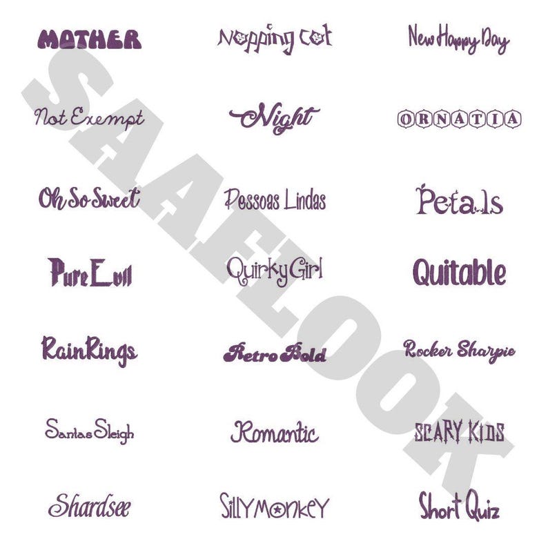 Script Exp Monogram 500+ Bernina Embroidery Fonts EXP Bundle - Script & Alphabet (digital ...