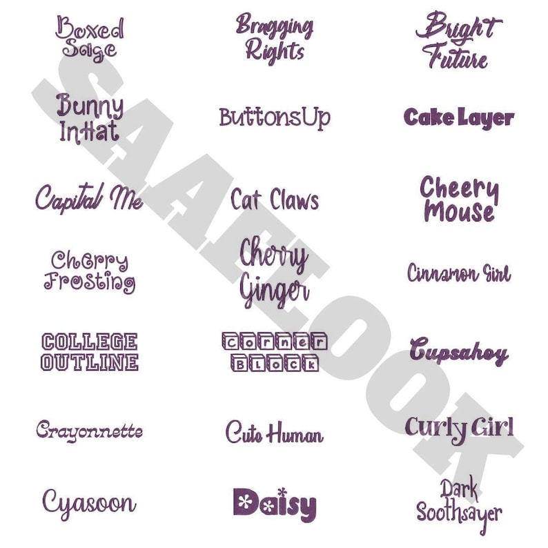 Script Exp Monogram 500+ Bernina Embroidery Fonts EXP Bundle - Script & Alphabet (digital ...