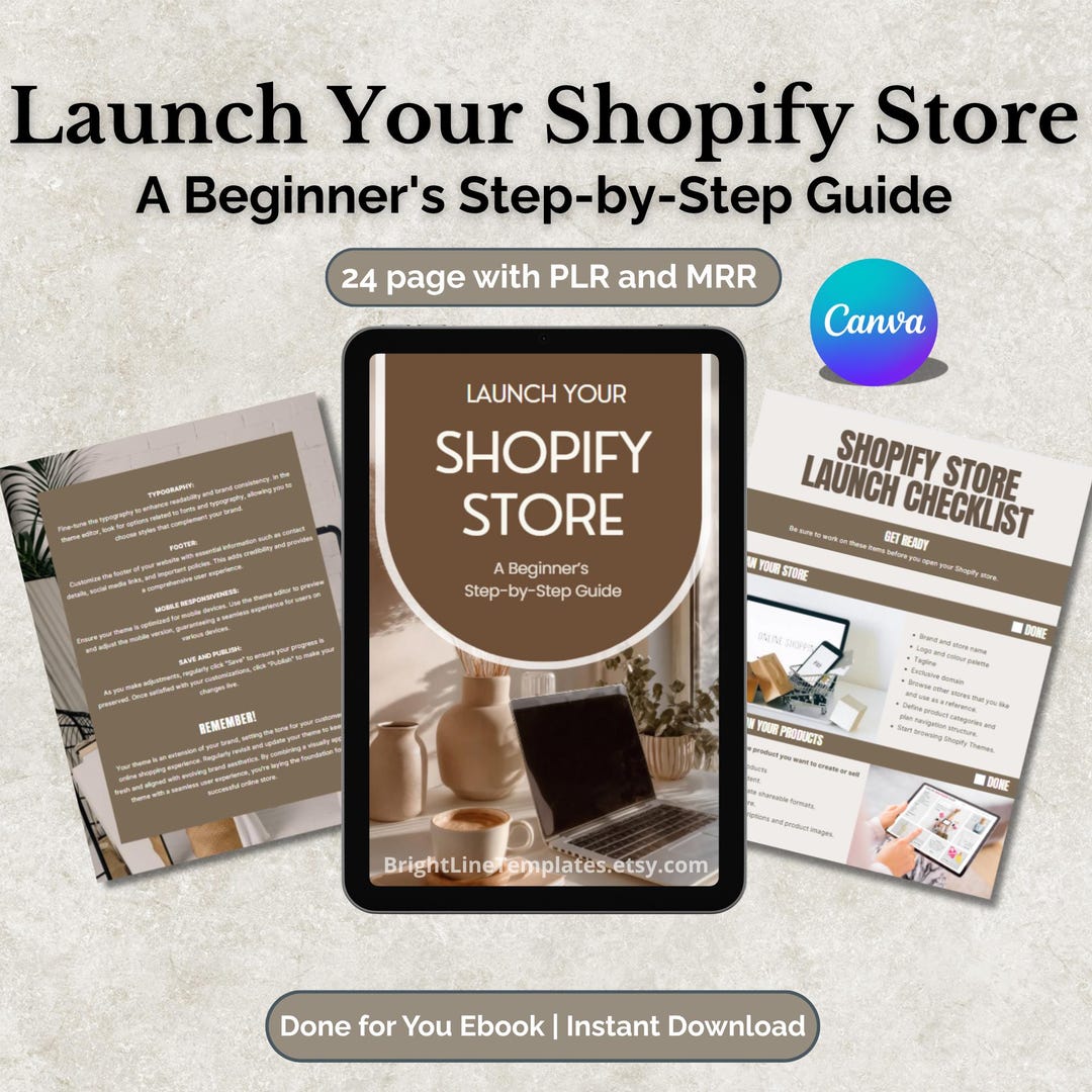 Creating Your Shopify Store Guide With MRR | Launch Shopify Starter ...