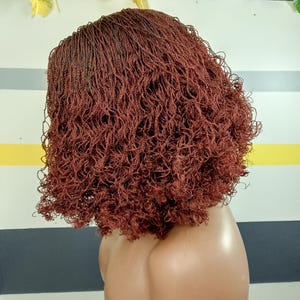 Curly tip Twisted wig for black women, Twisted wig, curly wig, twisting