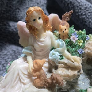 Vintage Angel Fountain - Etsy