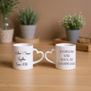 Personalized 9 Year Anniversary Gift, 9th Anniversary Mug, Couples Gift, 9 Year Anniversary Gift for Him Her Boyfriend Girlfriend Couple
