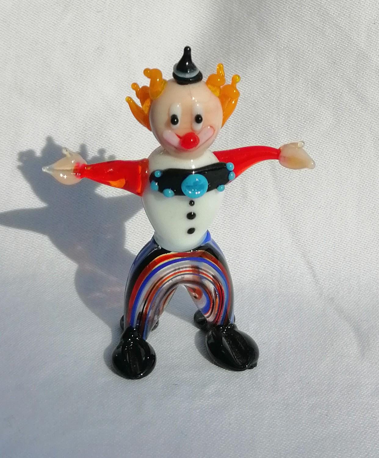 Murano glass clown - Etsy 日本
