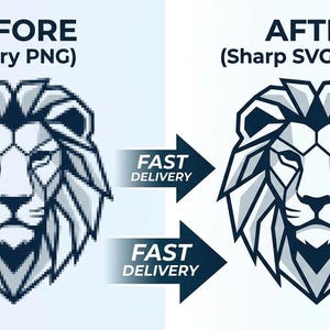 Vector Tracing Service, Custom SVG and Logo to SVG Conversion