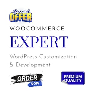 WooCommerce Expert WordPress Setup and Customization Services