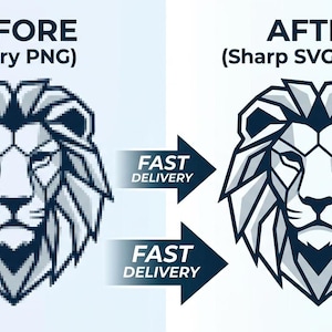 Custom SVG Vector Tracing Service | Logo to Vector Conversion (Digital)