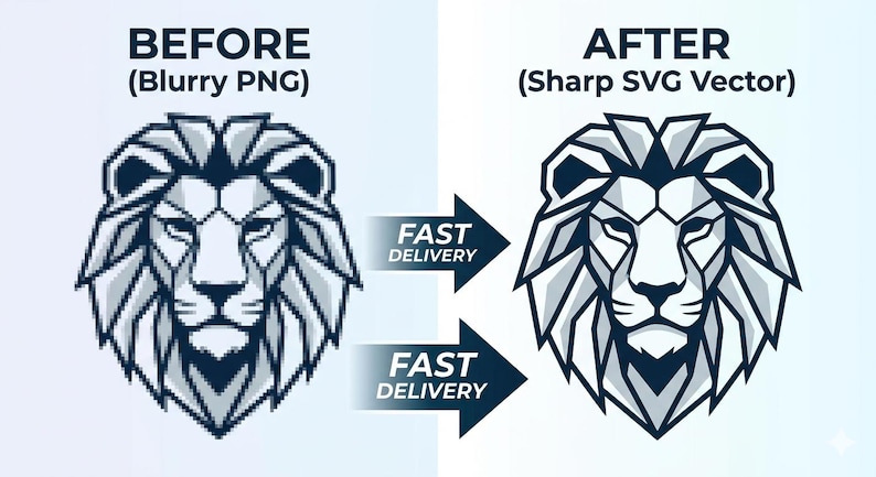Custom SVG Vector Tracing Service | Logo to Vector Conversion (digital ...