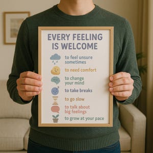 Cheerful Classroom Decor: Bundle of 3 Kids Affirmation Posters