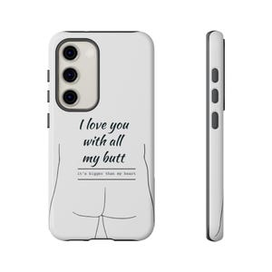 Funda divertida para teléfono, regalo original para él/ella, funda con humor, humor sobre relaciones, accesorio bonito para teléfono