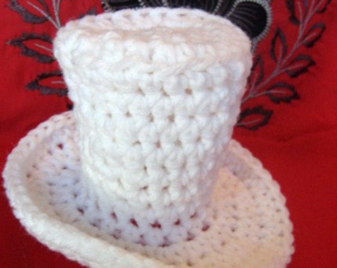 Instant Download Mini Top Hat Easy Crochet Pattern Etsy