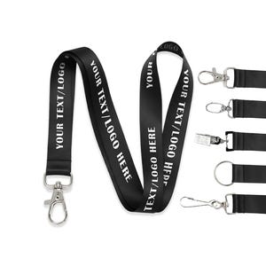 Cordones personalizados a todo color / Cordones con logotipo personalizado / Porta credenciales / Cordones desprendibles impresos para eventos, identificaciones, ferias comerciales y escuelas