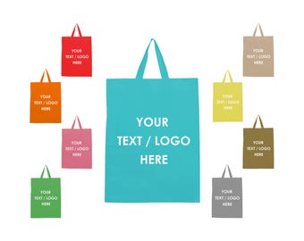 Custom Logo Non-Woven Tote Bags: Reusable Eco-Friendly Shopping Totes