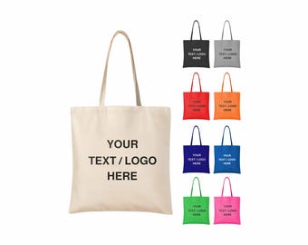 Benutzerdefinierte Canvas-Einkaufstaschen, personalisierte wiederverwendbare Baumwoll-Einkaufstasche, Logo-Tasche für Geschäft, Veranstaltungen, umweltfreundliche Massen- und Großhandelsoptionen
