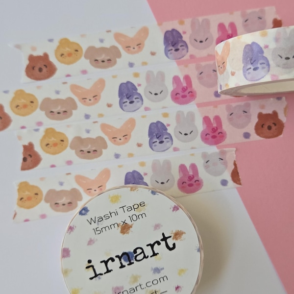 Stray Kids - Skzoo Watercolor Washi Tape