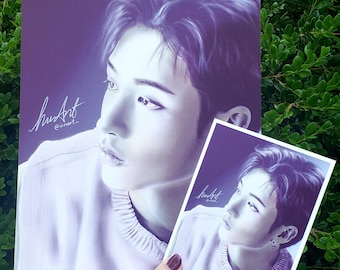 Pink Chan - Stray Kids Print (Bang Chan)