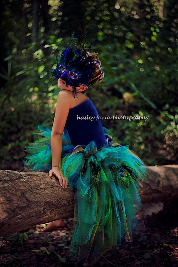 peacock tutu