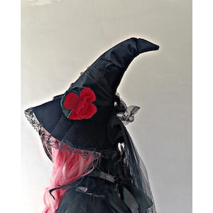Halloween witch hat women Pointed witch hat Halloween accesories Adult witch costumes