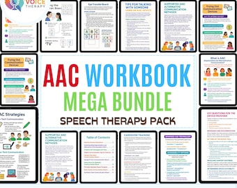 Libro de ejercicios de CAA en formato PDF, actividades de comunicación aumentativa y alternativa, estrategias, materiales de apoyo y tableros de CAA para adultos.