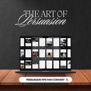 Art of Persuasion Guide MRR, Power Words, Überzeugungstechniken, Plattform Techniken, A/B Testing, Adware Boost, Copywriter Fehler